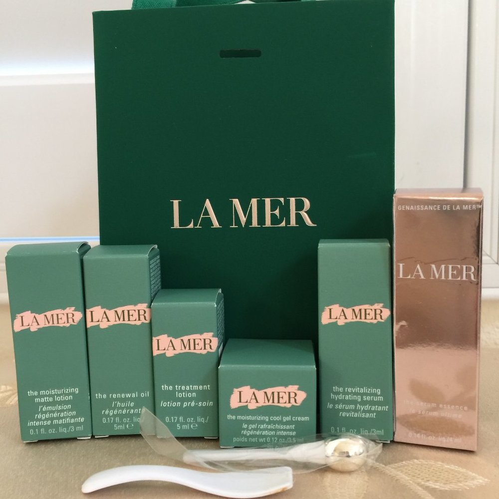 La Mer Set 6pcs Genaissance Serum Cream Lotion New
